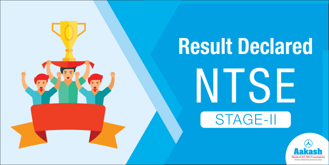 NTSE Stage 2 Result Declared