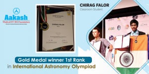 Chirag Falor - International Astronomy Olympiad