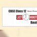 CBSE Class 12 Board Exam 2020 Last Minute Revision Tips