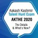 AKTHE 2020 Details