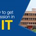 How to get admission in NIT