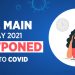 JEE Main 2021 May session postponed