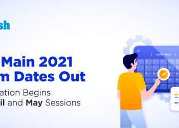 JEE Main Application Window open