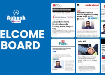 Pradeep Kumar Singh Appointed as CTO for Aakash Educational Services