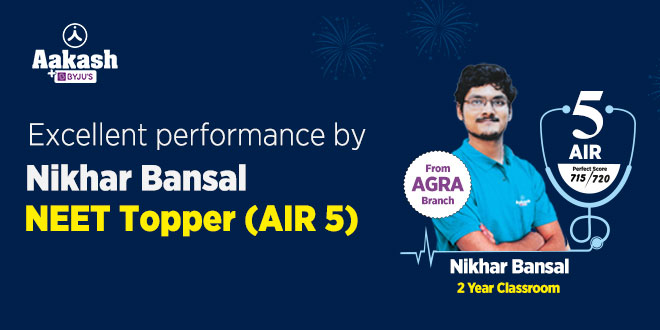 Nikhar Bansal NEET 2021