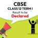 CBSE class 12th Result to be declared