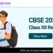CBSE 12th Result 2022