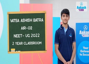 Know How Aakash BYJU'S Student Vatsa Ashish Batra NEET 2022 AIR 2 Secured A Perfect NTA Score