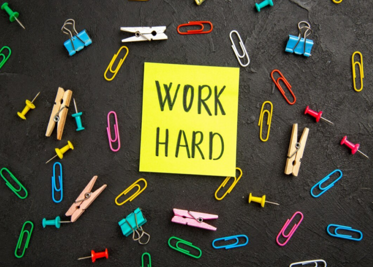 Work hard to achieve success