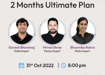 JEE 2023 webinar 31st Oct