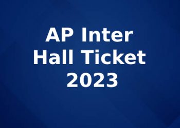 AP Inter Hall Ticket 2023