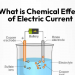What is chemical effect?