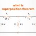 What is superposition theorem