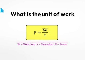 What is the unit of work