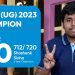 NEET (UG) 2023 Result: Shashank Sinha - AIR 20 (712/720) - How ANTHE Helped Him?