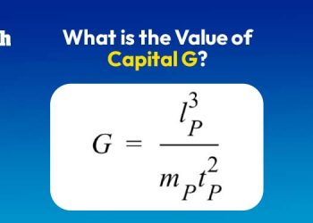 What is the value of G?