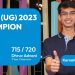 NEET Preparation Journey: Insights from Dhruv Advani, AIR 5 NEET UG 2023