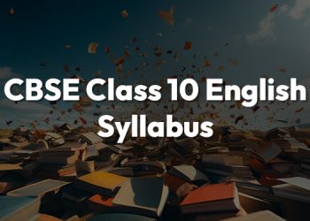 CBSE Class 10 English Syllabus