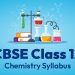 CBSE Class 12 Chemistry Syllabus