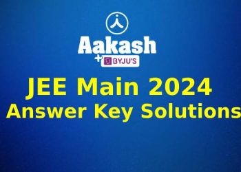 JEE Main 2024 Answer Key Solutions
