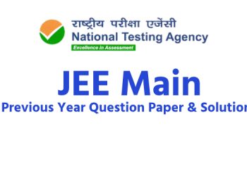 JEE Main Previous Year Question Paper & Solutions