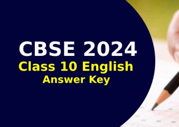CBSE 2024 Class 10 English Answer Key