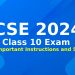 ICSE Board Exam 2024_ Class 10 Exam Begins Today, Check Important Instructions and Schedule