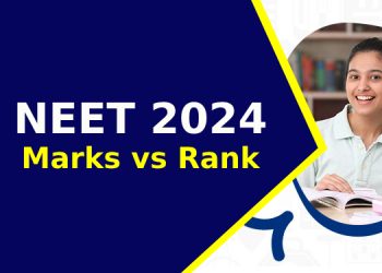 NEET Marks vs Rank 2024