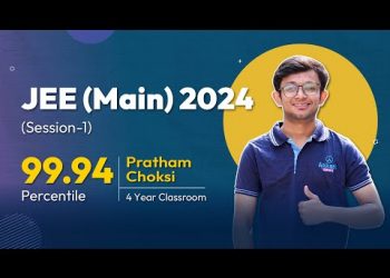 Pratham Choksi (99.94 Percentile) - Teachers inspired him for JEE