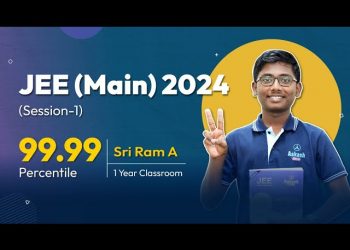 JEE Main 2024 Topper: Meet Aakashian Sri Ram who Secures Perfect 99.99 Percentile