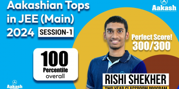 JEE Main Topper Rishi Shekher Shukla