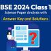 CBSE Science class 10 Paper Analysis