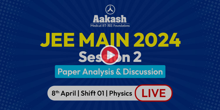 JEE Main 2024 Session 2 Physics Answer Key Solutions April 8 Shift 1