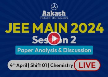 JEE Main 4 April 2024 Shift 1 Chemistry Question Paper, Answer Key & Solutions