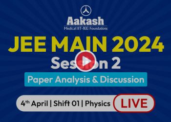 JEE Main 4 April 2024 Shift 1 Physics Question Paper, Answer Key & Solutions