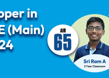 AIR 65 - JEE Main 2024 Results - Sri Ram