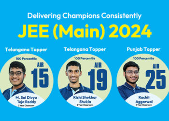 Aakash Educational Services Limited’s (AESL) Student from Chandigarh, Ayush Pandey, Achieved AIR 223 in JEE Main 2024; 38 Students Achieved 99 and Above Percentile