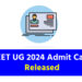 NEET 2024 Admit Card Released