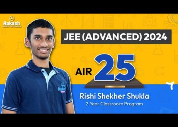 JEE Advanced 2024 Topper Rishi Shekher Shukla