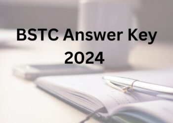BSTC Answer Key 2024