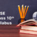 CBSE Class 10 Maths Syllabus