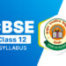 CBSE Class 12 Computer Science Syllabus