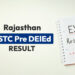 Rajasthan BSTC Pre DElEd Result 2024