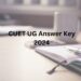 CUET UG Answer Key Released