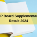 MP Board Supplementary Result 2024
