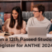 Can a 12th Passed Student Register for ANTHE 2024?