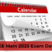 JEE Main 2025 Exam Date
