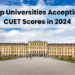 Top Universities Accepting CUET Scores in 2024