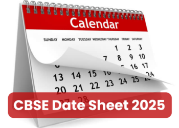 CBSE Date Sheet 2025