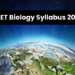 NEET Biology Syllabus 2025